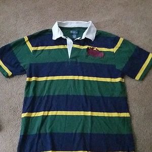 Boys short sleeve Polo shirt size l